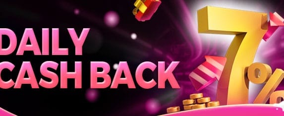 Weekly VIP Cashback Special promotion